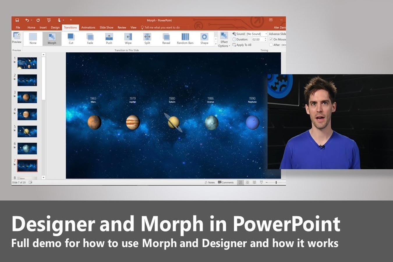 PowerPoint Animation with Morph